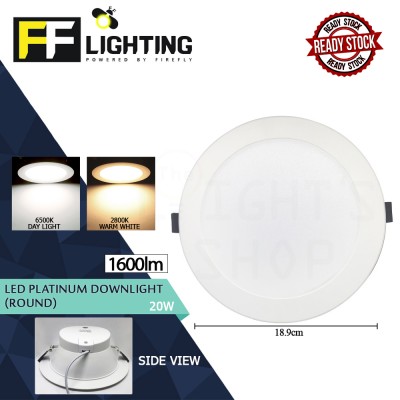FFLighting Led Platinum Downlight 20W Day Light/Warm White